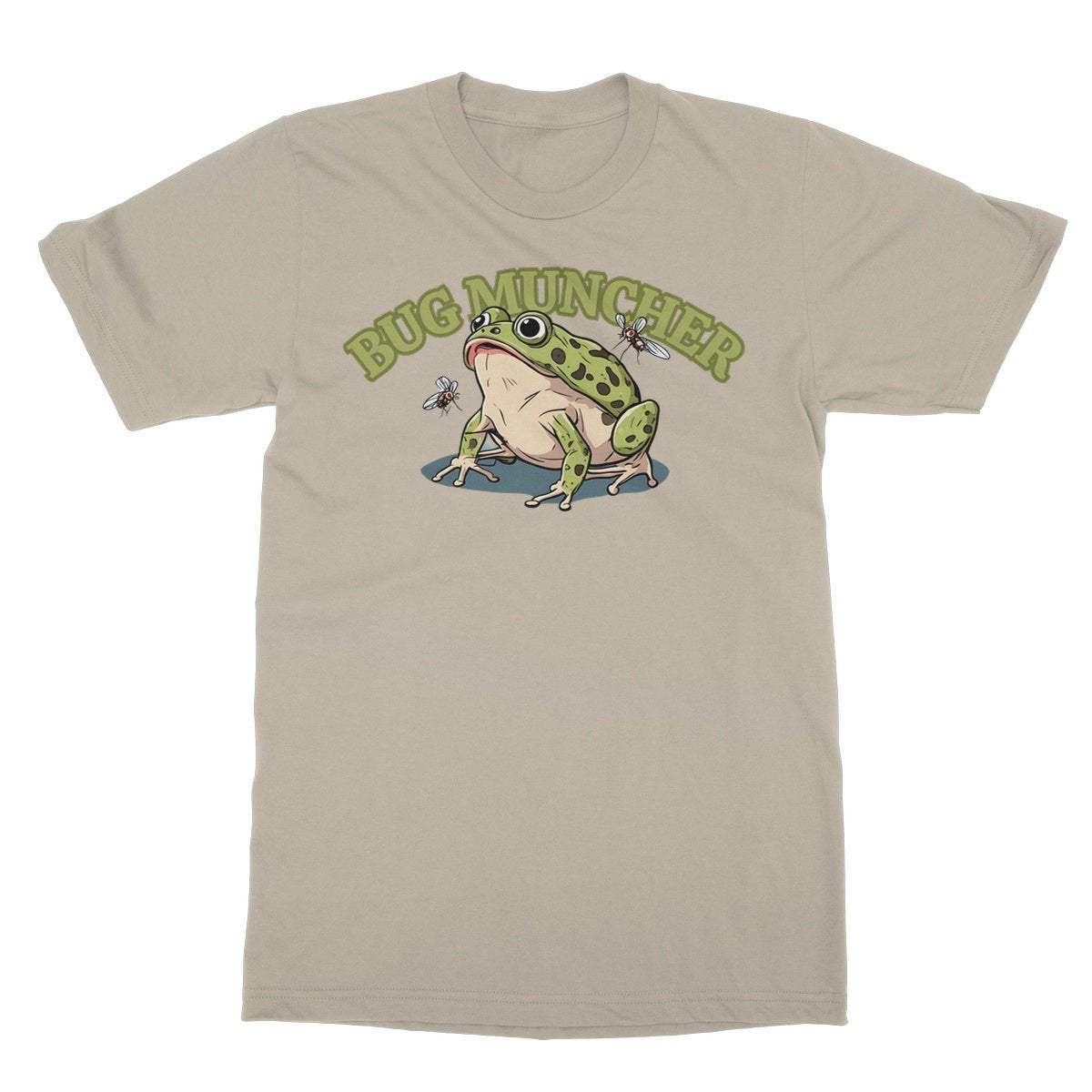 Bug Muncher T-Shirt - Sand - Funny T-Shirt
