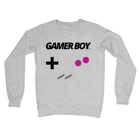 Gamer Boy Jumper - Heather Grey - Funny Jumper