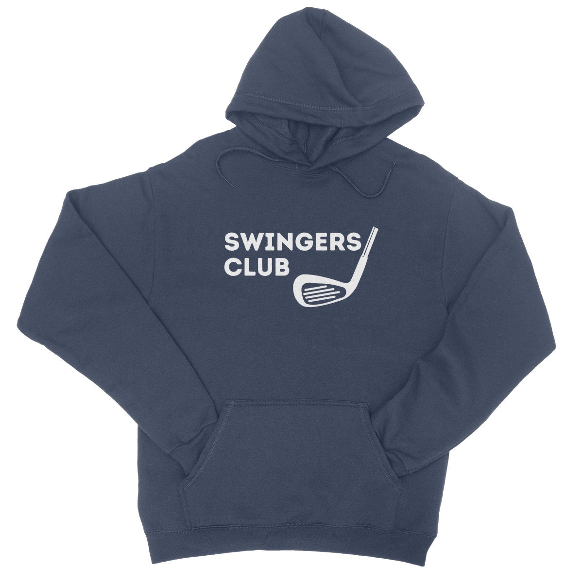 Swingers Club Hoodie - Oxford Navy - Funny Hoodie