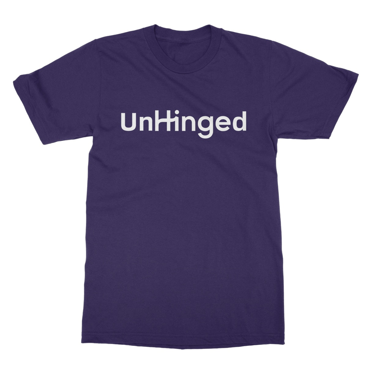 Unhinged T-Shirt - Purple - Funny T-Shirt
