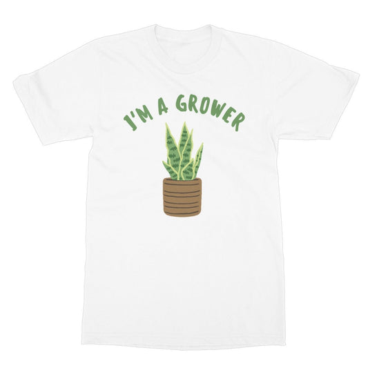 I'm A Grower T-Shirt - White - Funny T-Shirt