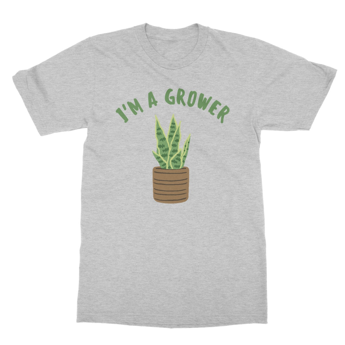 I'm A Grower T-Shirt - Sport Grey - Funny T-Shirt