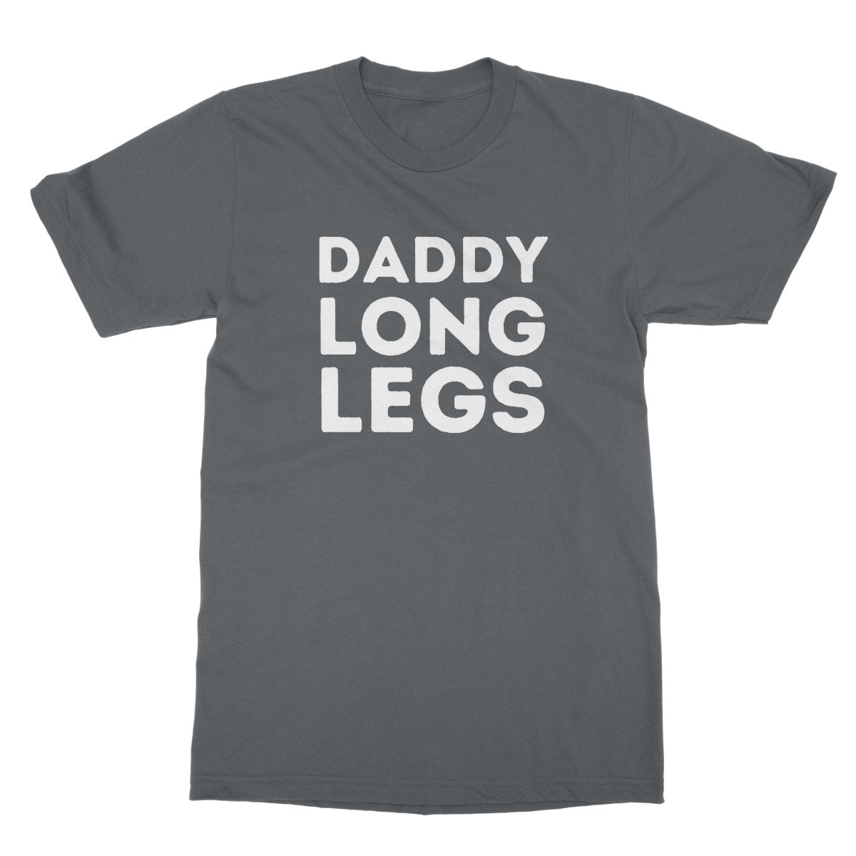 Daddy Long Legs T-Shirt - Charcoal - Funny T-Shirt