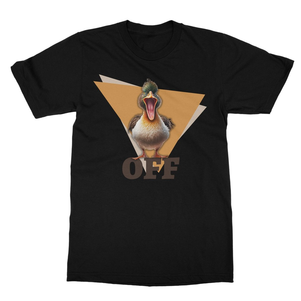 Duck Off T-Shirt - Black - Funny T-Shirt