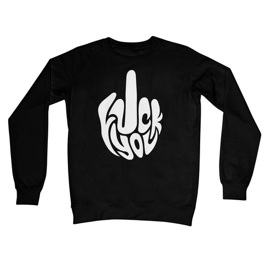 Fuck You Jumper - Jet Black - Funny Jumper