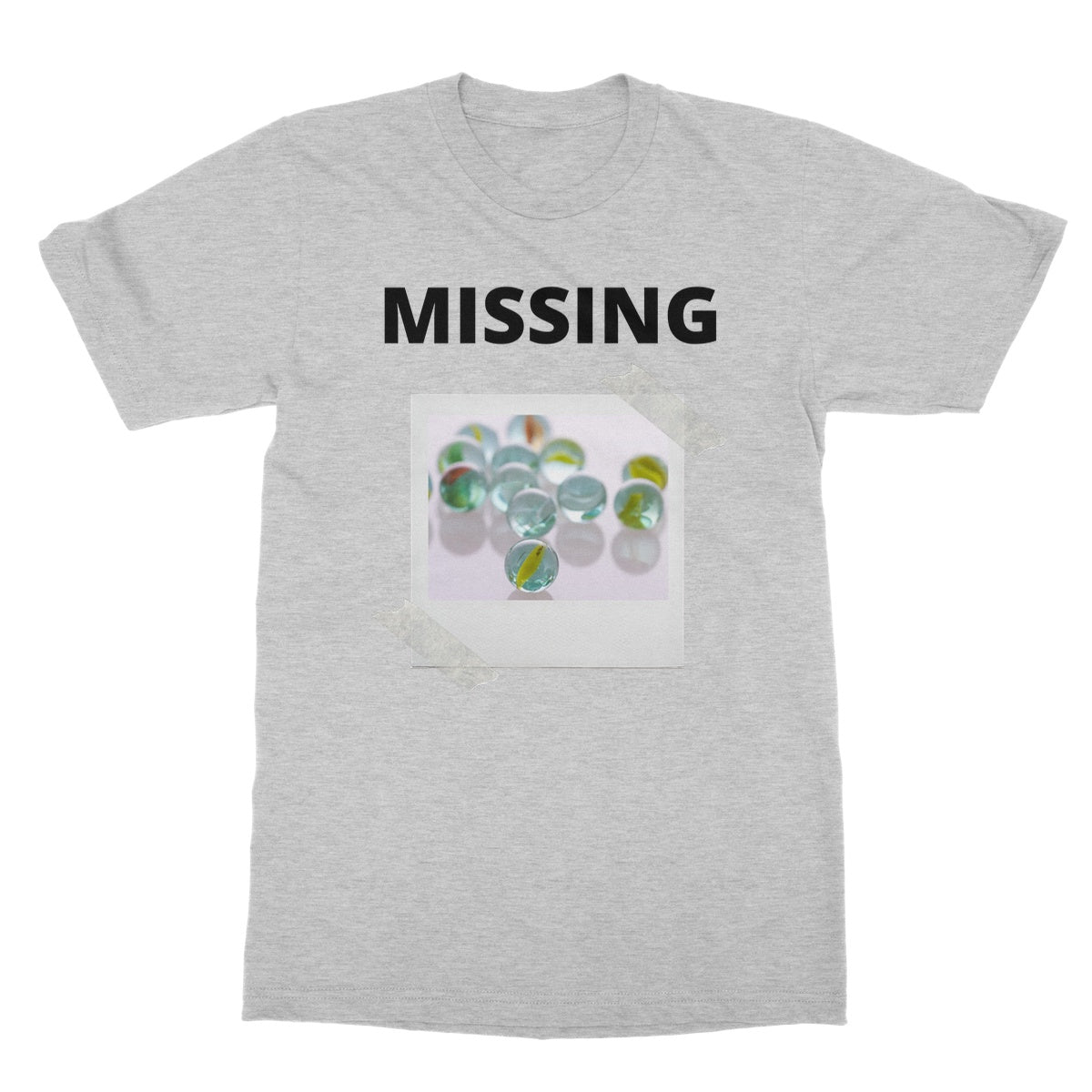 Lost My Marbles T-Shirt - Sport Grey - Funny T-Shirt