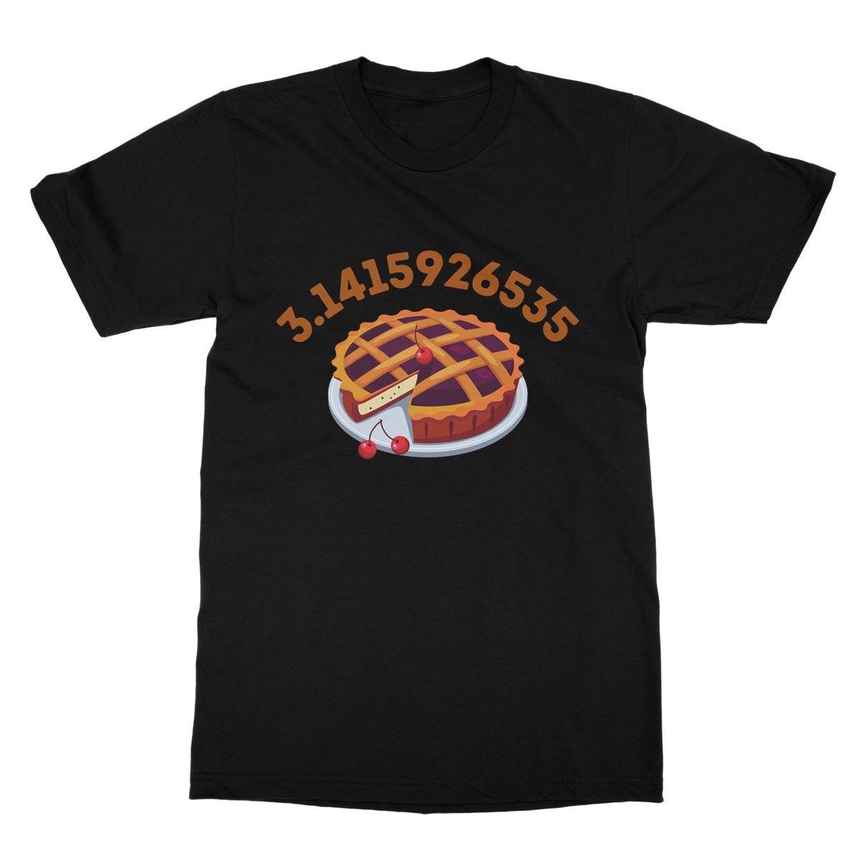 Pi T-Shirt - Black - Funny T-Shirt