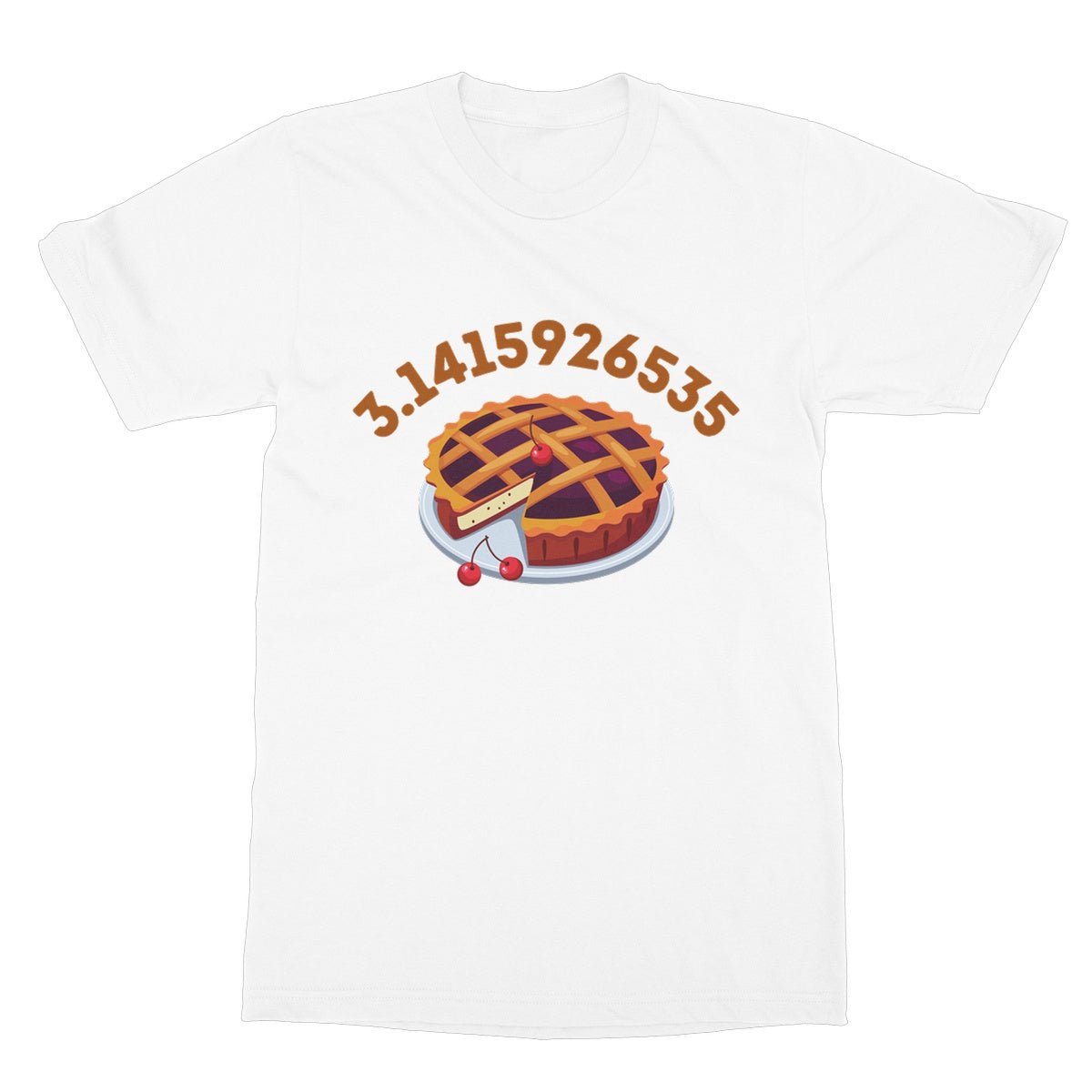 Pi T-Shirt - White - Funny T-Shirt