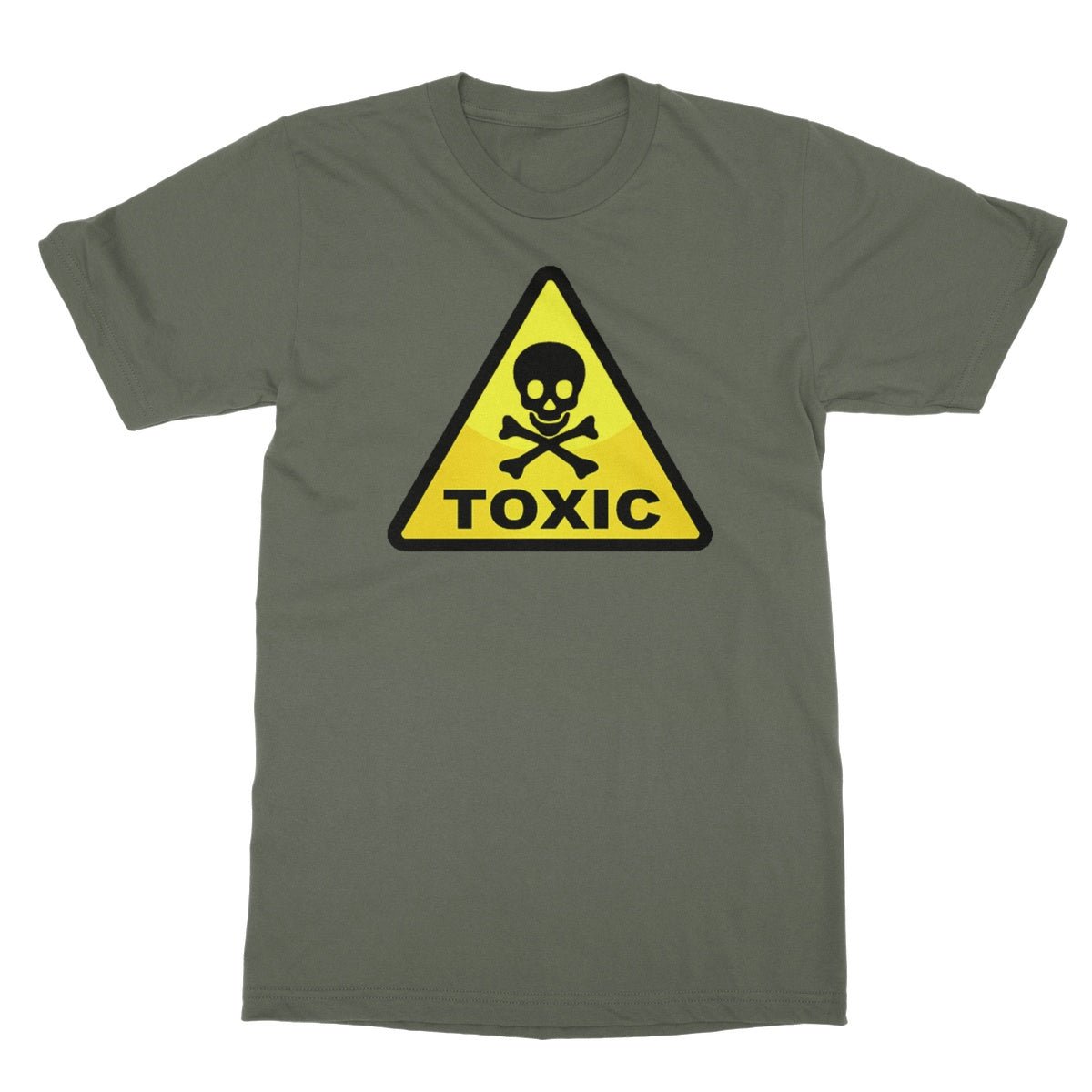 Toxic T-Shirt - Military Green - Funny T-Shirt