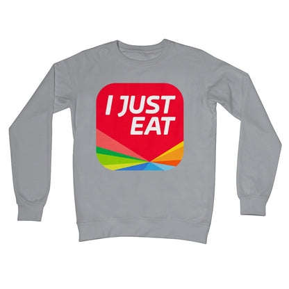 I just eat jumper grey