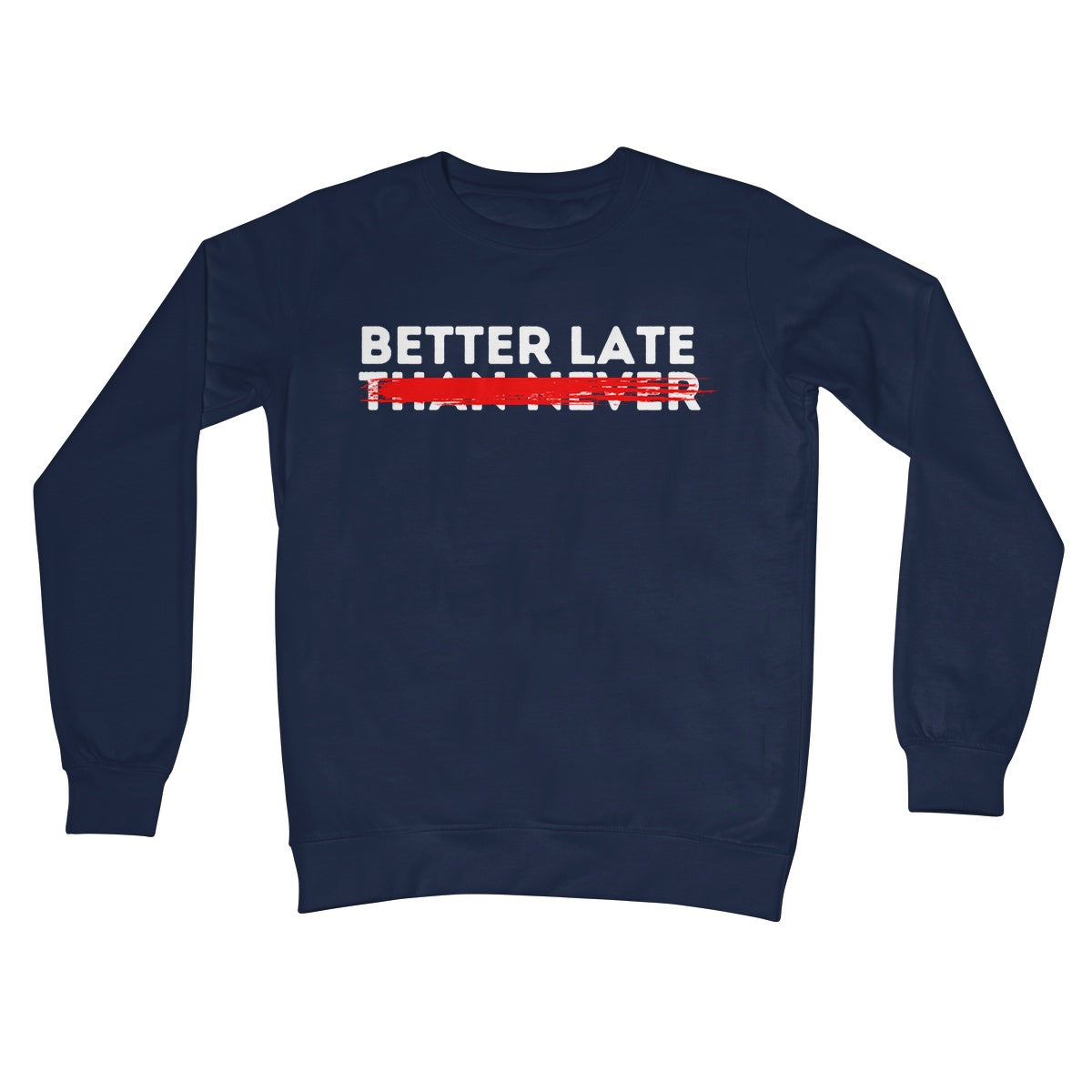 better late jumper navy