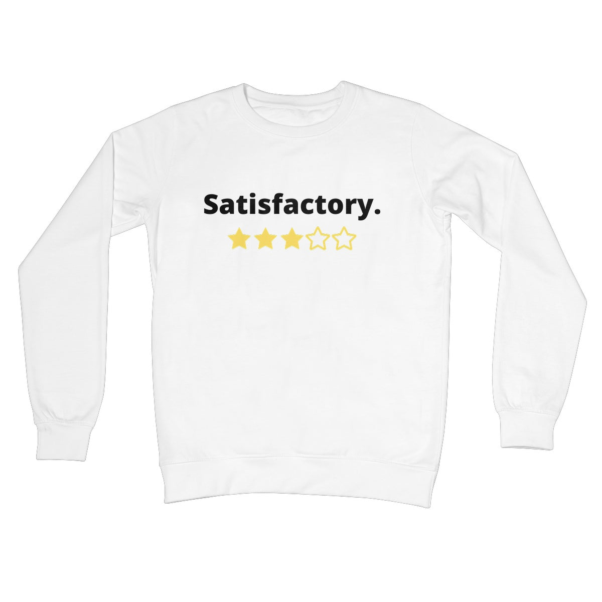 satisfactory jumper white