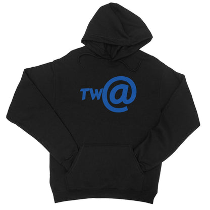 twat hoodie black