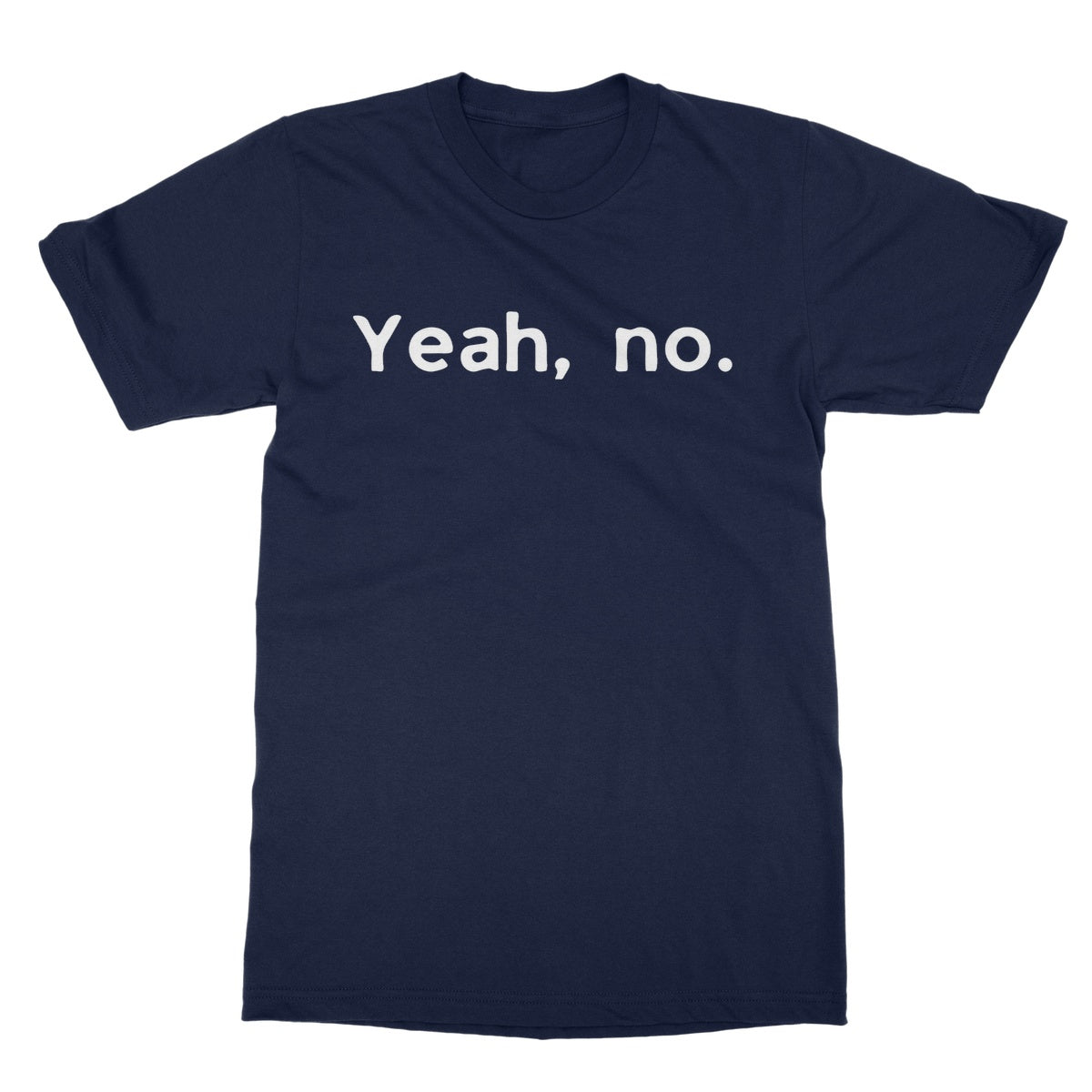 yeah, no t shirt navy