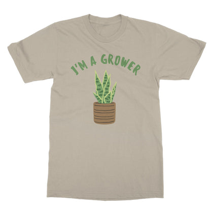 I'm a grower t-shirt sand