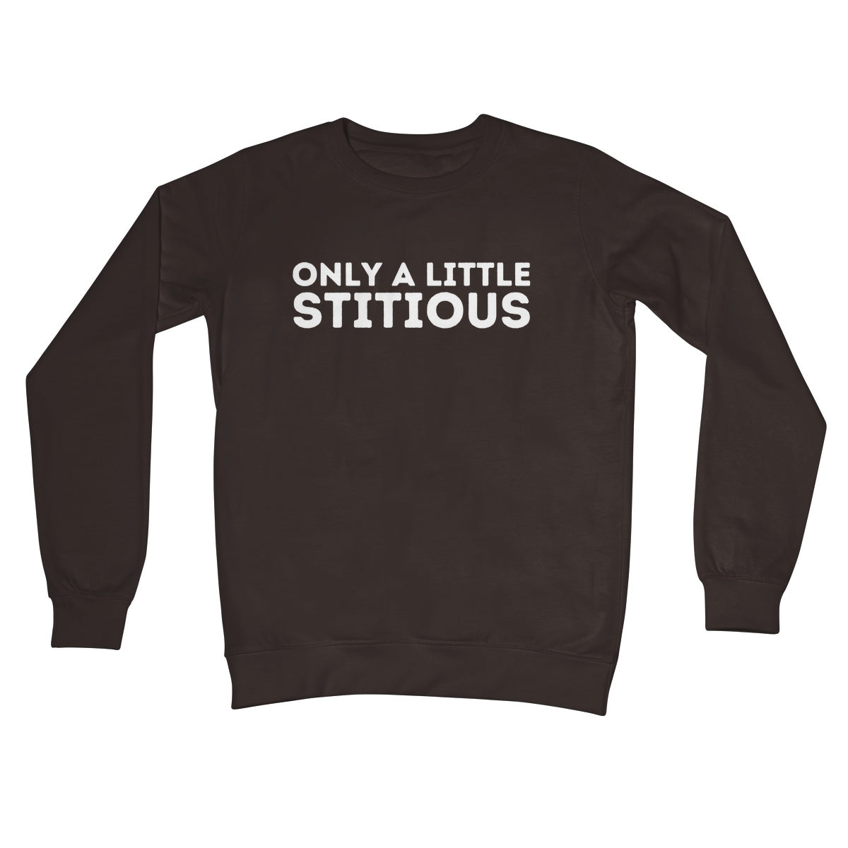 Funny printed sweatshirt jumper from U Apparel