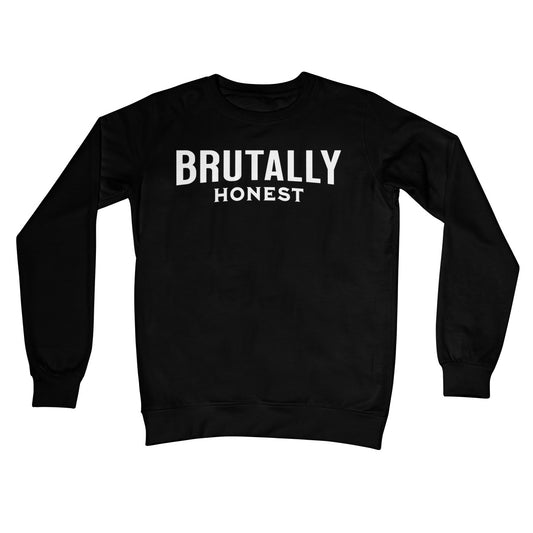 Brutally Honest Jumper - Jet Black - Funny Jumper