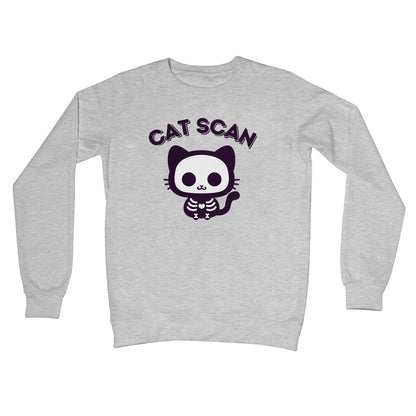 cat scan jumper light grey