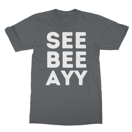 CBA T-Shirt - Charcoal - Funny T-Shirt