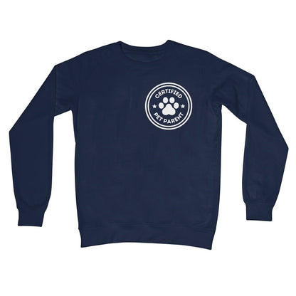Certified Pet Parent Jumper - Oxford Navy - Funny Jumper