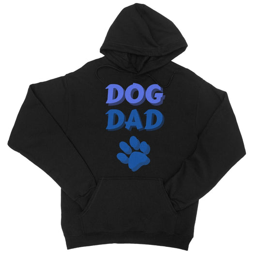 Dog Dad Hoodie - Jet Black - Funny Hoodie