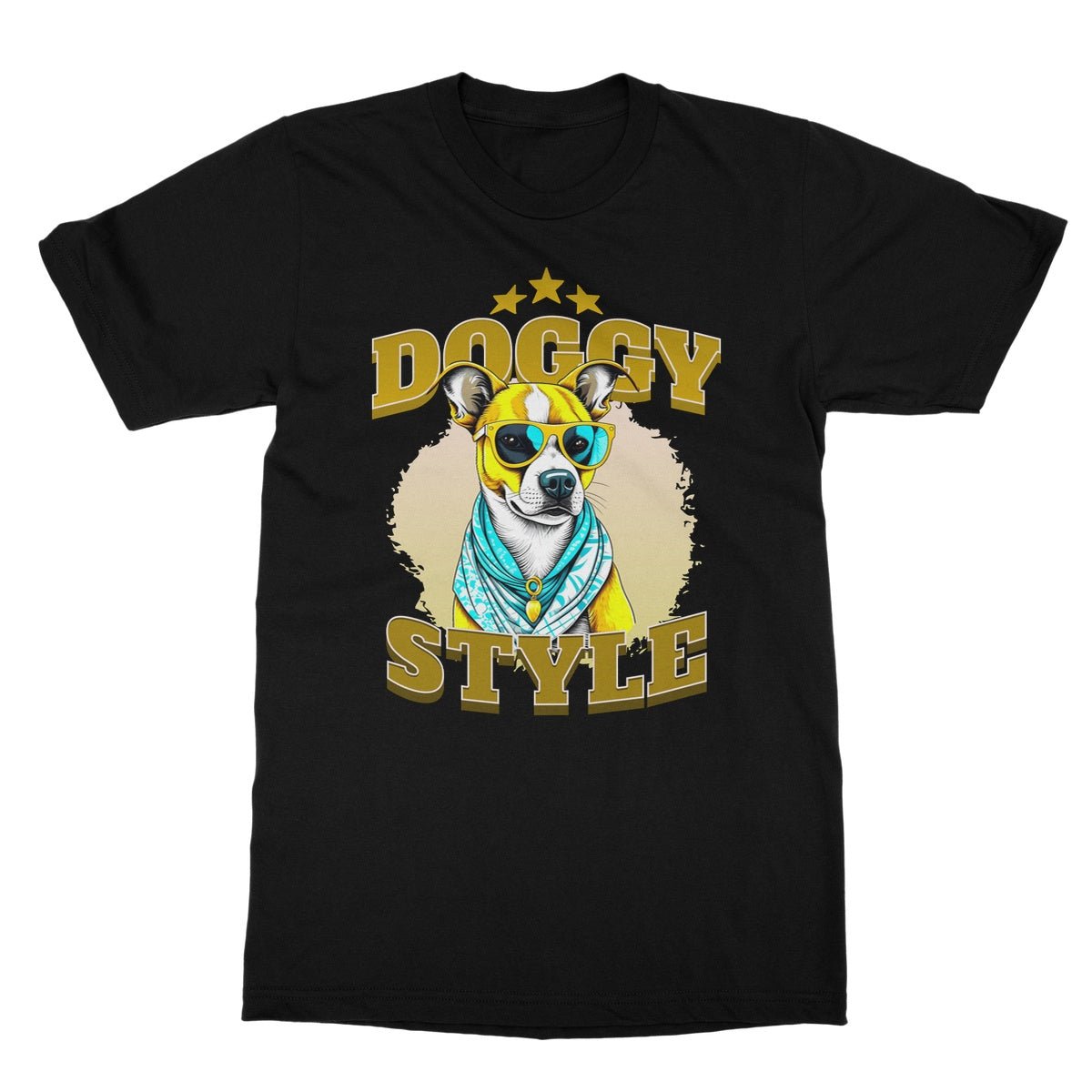 Doggy Style T-Shirt - Black - Funny T-Shirt