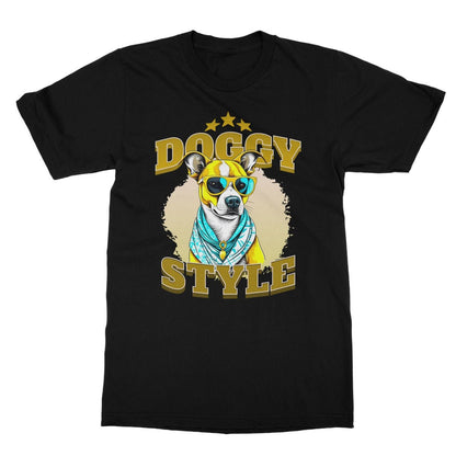 Doggy Style T-Shirt - Black - Funny T-Shirt