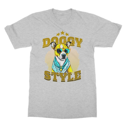 Doggy Style T-Shirt - Sport Grey - Funny T-Shirt
