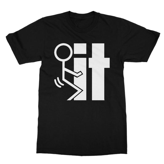 fuck it t shirt black