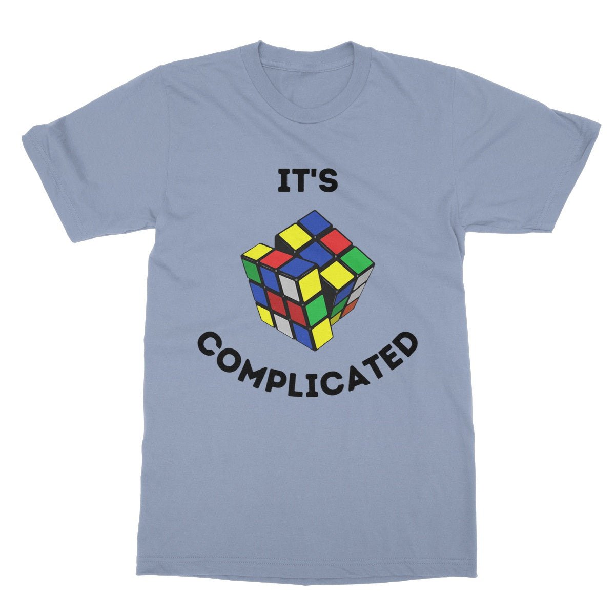 It's Complicated T-Shirt - Light Blue - Funny T-Shirt