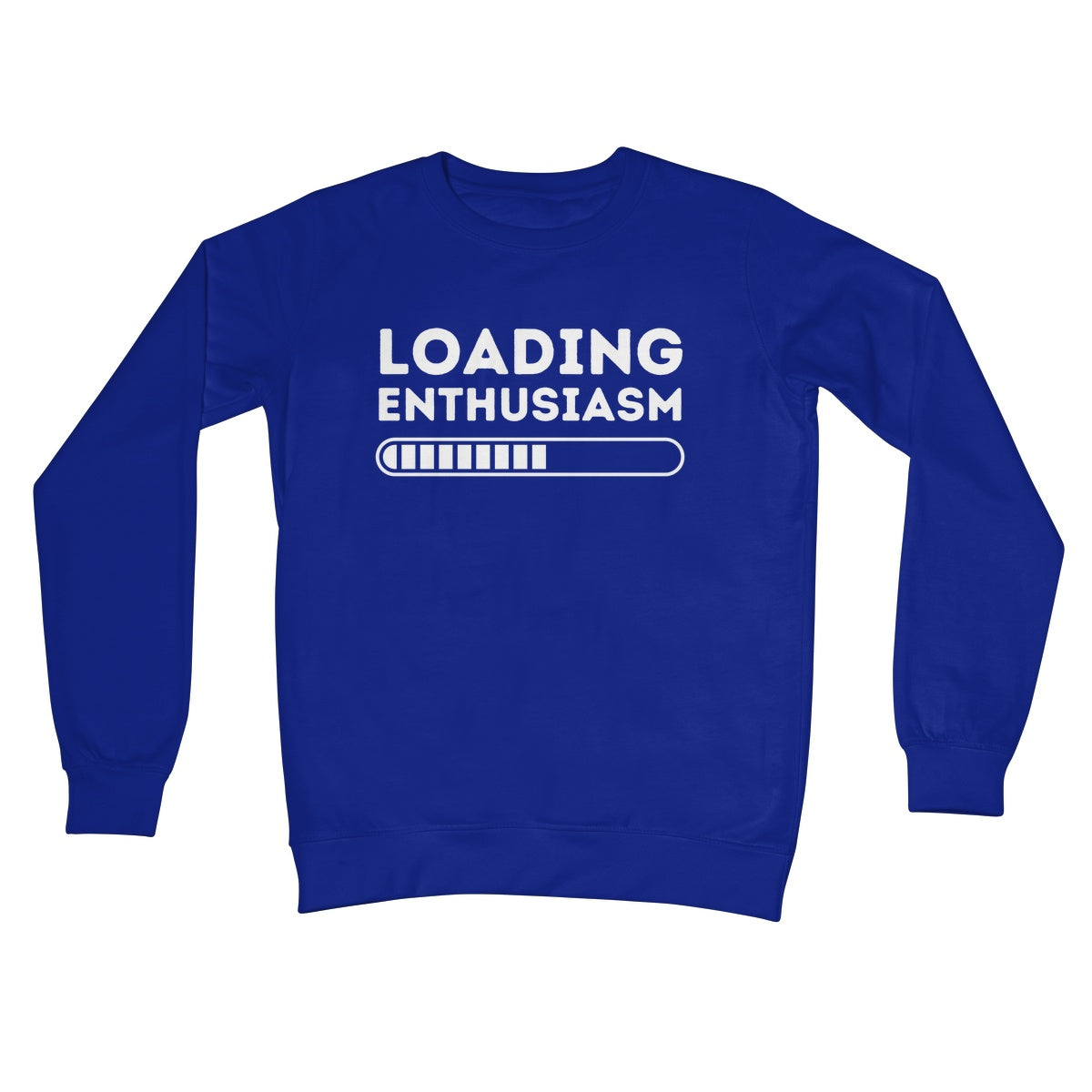 loading enthusiasm jumper blue