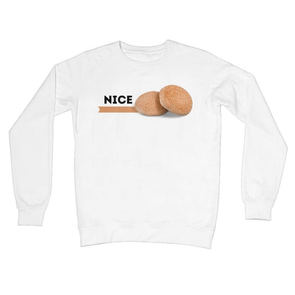 Nice Buns Jumper - Arctic White - Funny Jumper