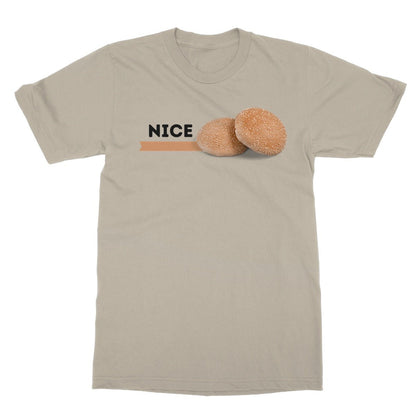Nice Buns T-Shirt - Sand - Funny T-Shirt