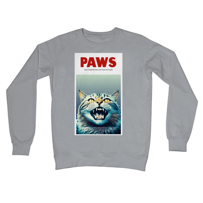 paws jumper grey