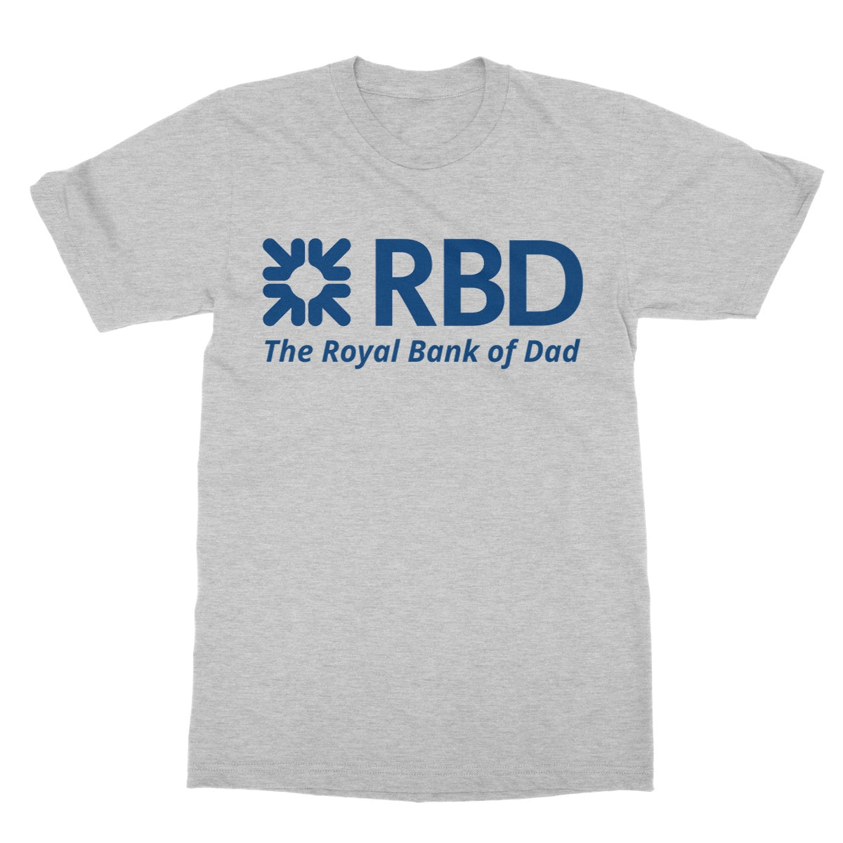 royal bank of dad t shirt grey