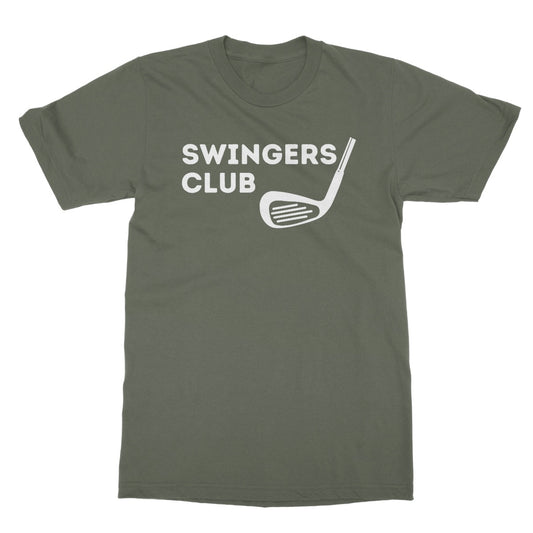 swingers club t shirt green