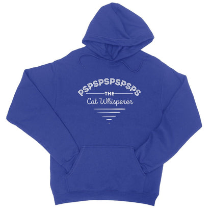 The Cat Whisperer Hoodie - Royal - Funny Hoodie
