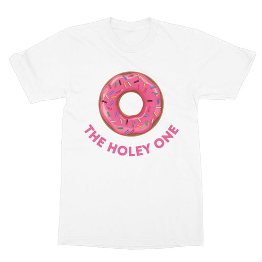 The Holey Donut T-Shirt - White - Funny T-Shirt