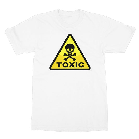 Toxic T-Shirt - White - Funny T-Shirt