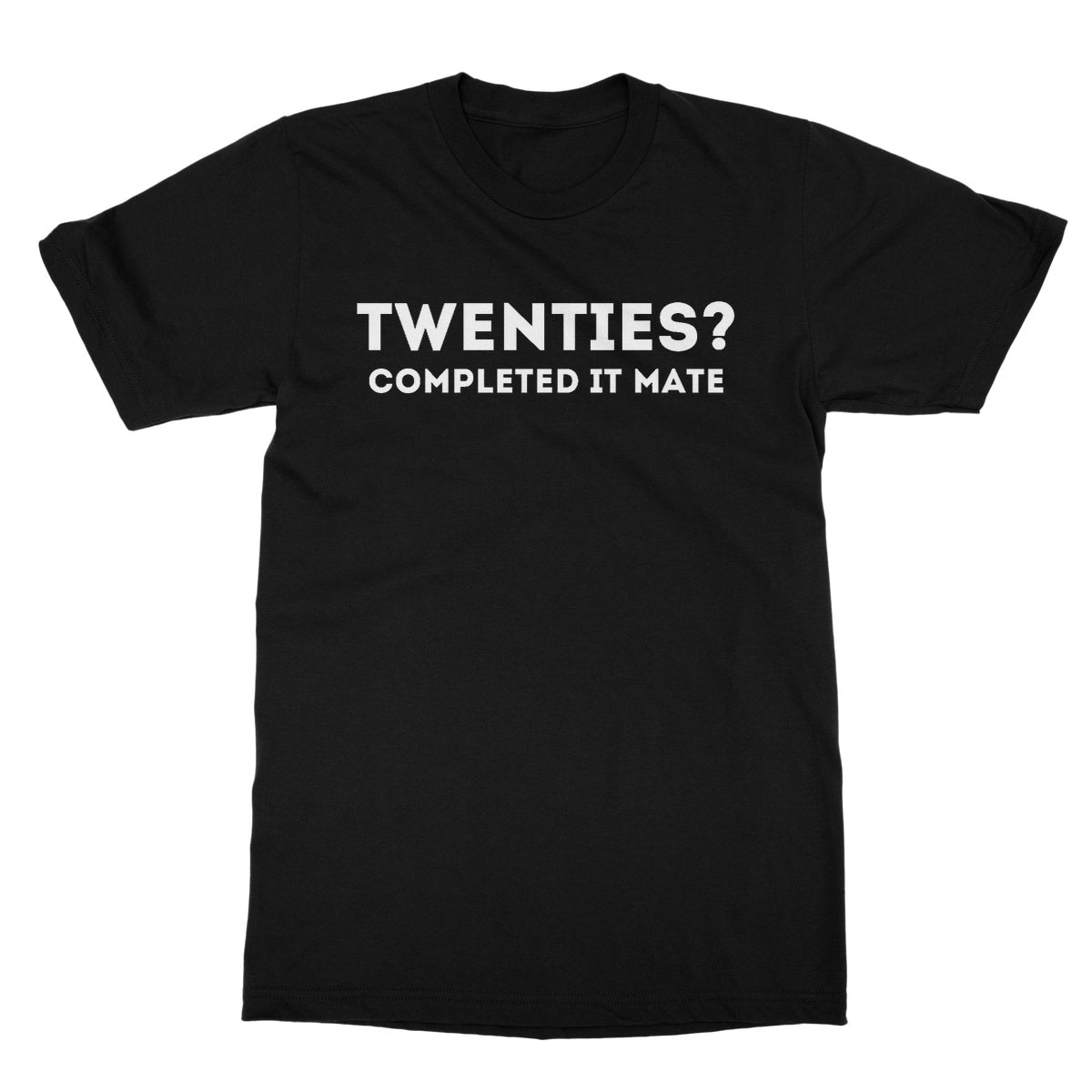 twenties completed it t shirt black